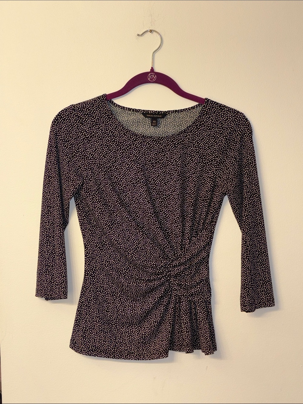 Banana Republic Faux Rouche Blouse